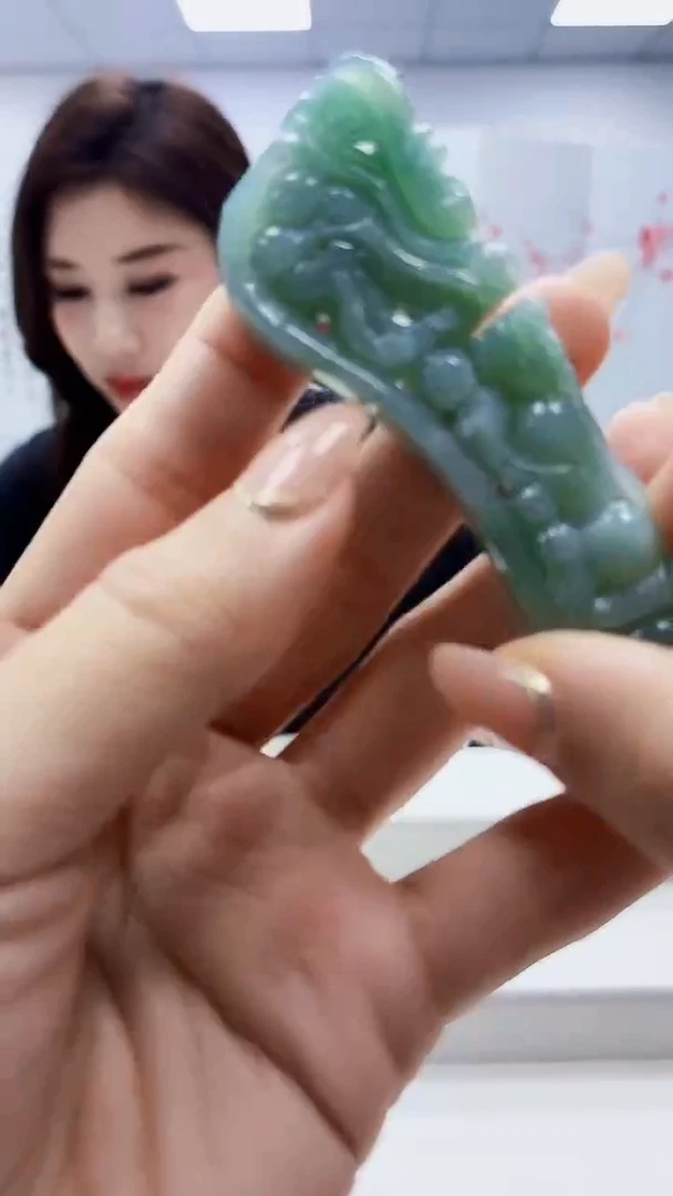 未镶嵌定制翡翠4829ty-毛货挂件43