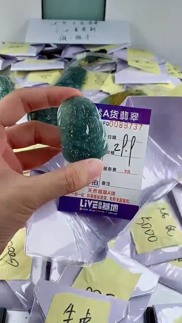 翡翠未镶嵌颈饰