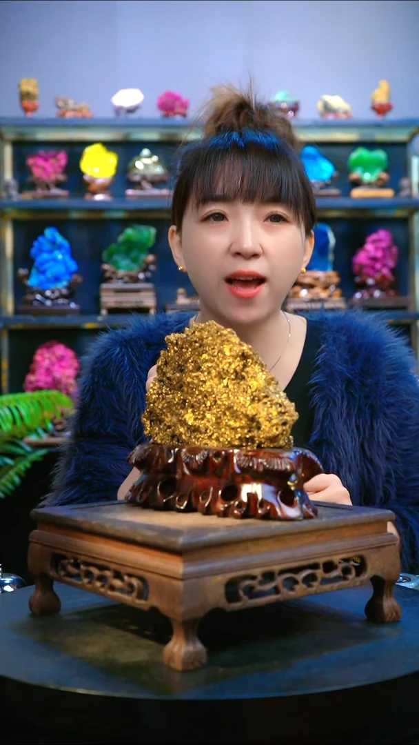 石材精品矿物晶体摆件