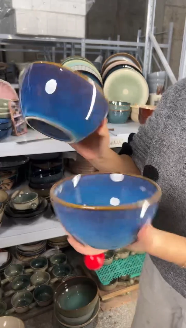 陶瓷外贸尾货瑕疵满20包邮重瑕特价孤品清仓X2面碗