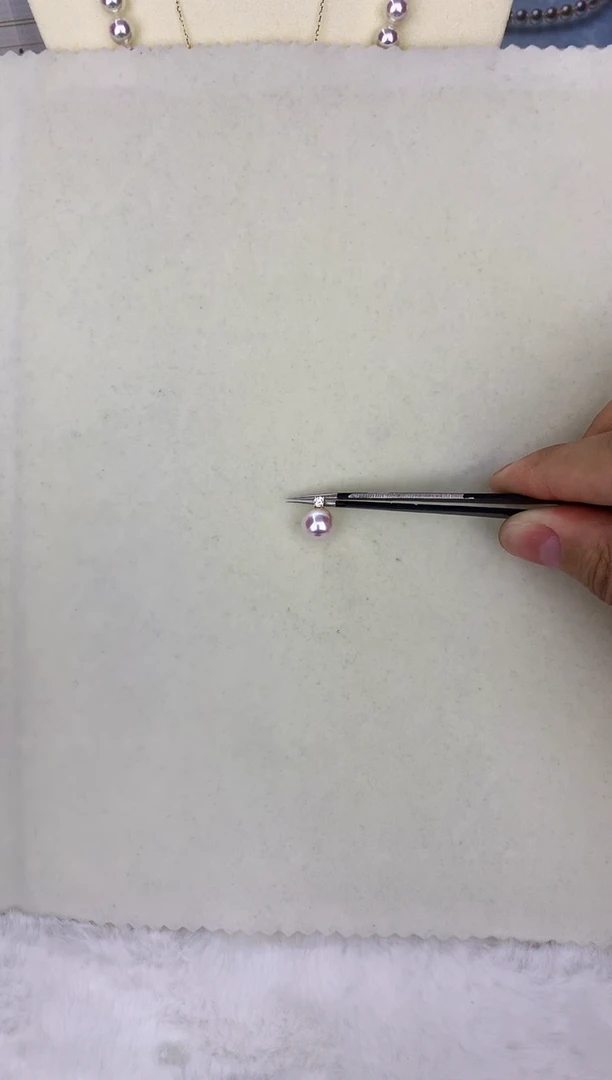 18K金镶嵌DA海水珍珠 GD018 吊坠 8.5-9