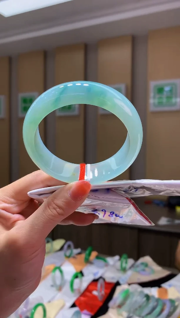 未镶嵌手镯翡翠-C12 圈口59.6