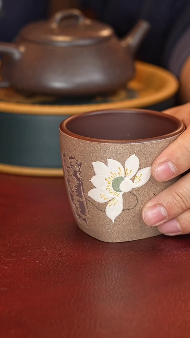 茶壶紫砂原矿高端紫砂--杯子