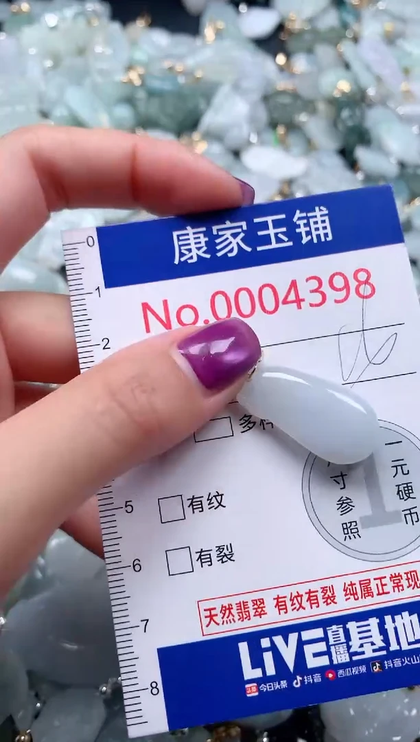 颈饰未镶嵌翡翠4398