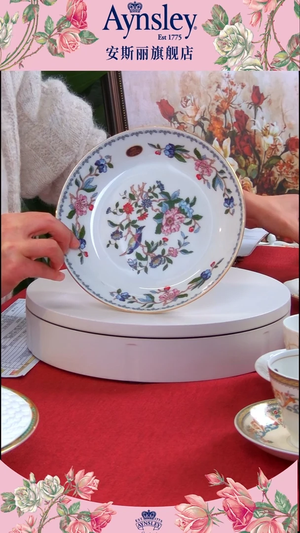 36%以上骨粉骨瓷雀鸟深盘两只