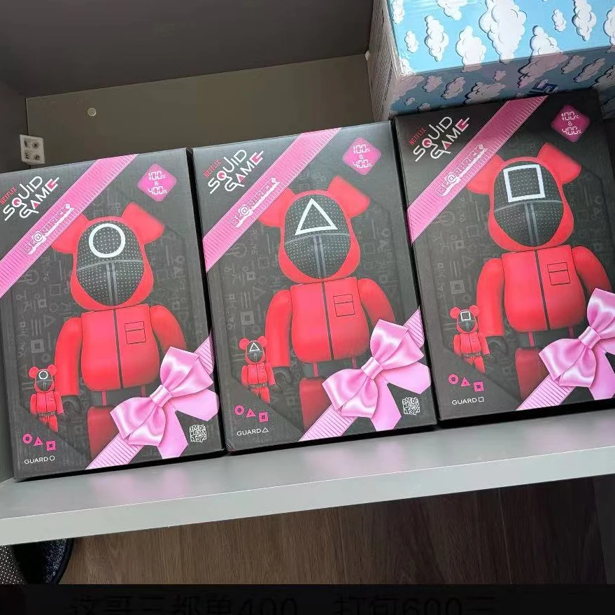 【山哥ST】bearbrick积木熊 红衣人单400% 三款可选