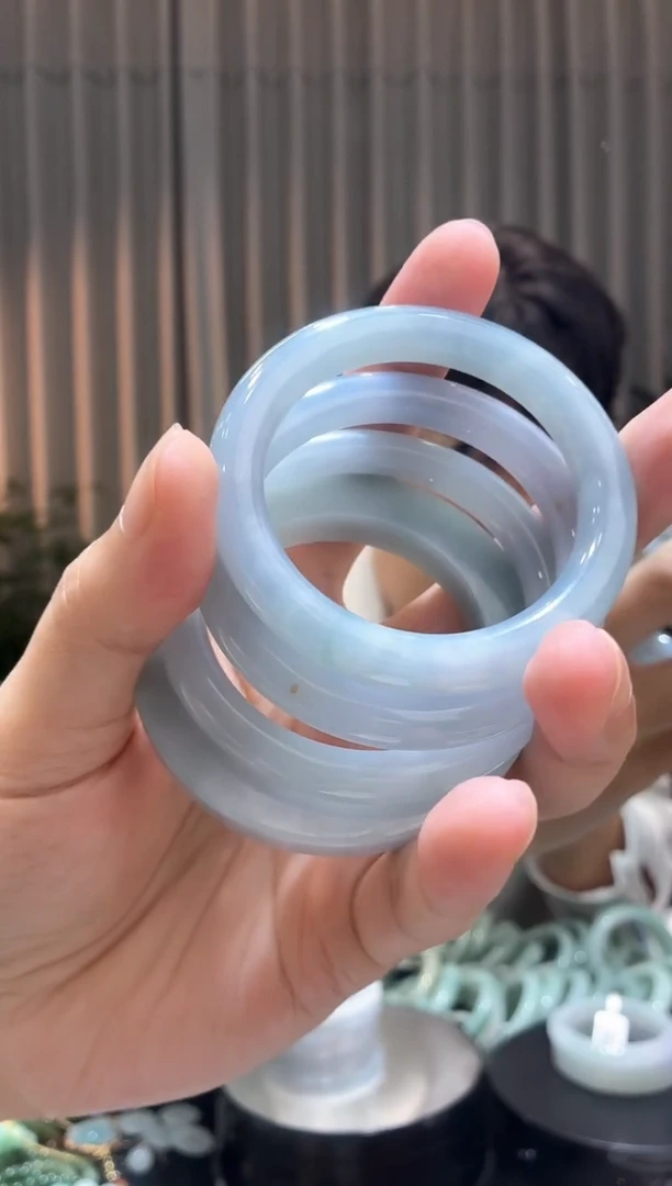 定制翡翠手镯未镶嵌天然翡缅甸翡翠A货手镯-多样性发一007