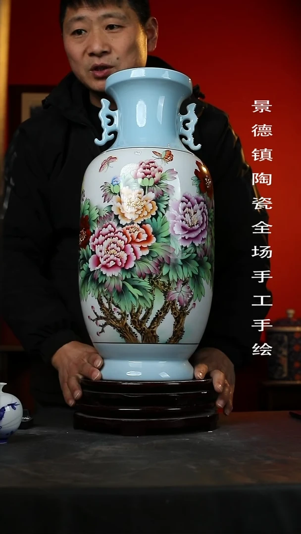 【闪购商品】摆件景德镇陶瓷手工手绘