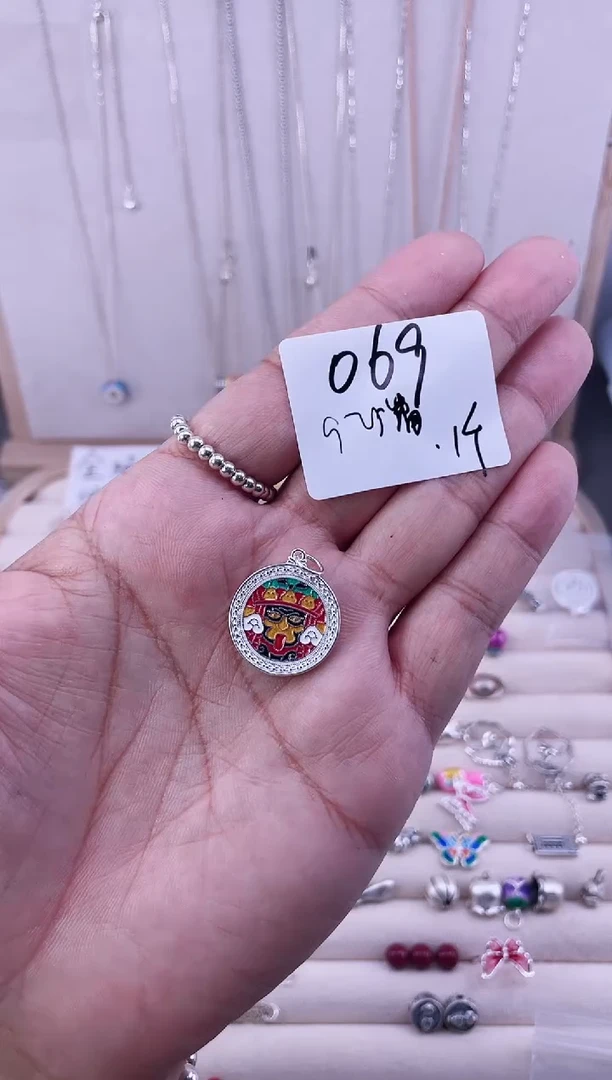 无925银偶*?纯银配件069