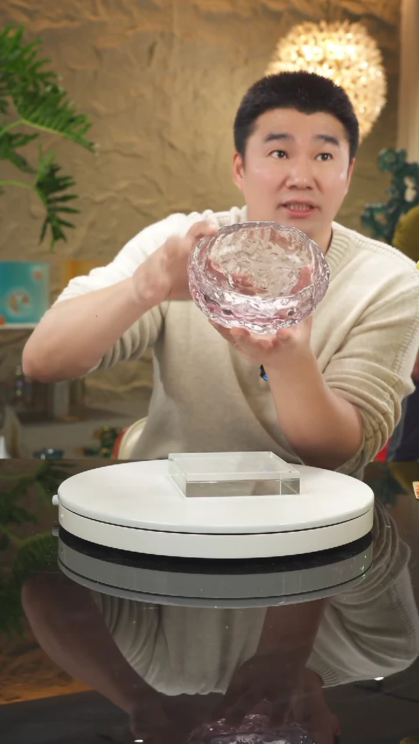 【闪购商品】摆件福利粉色果碗