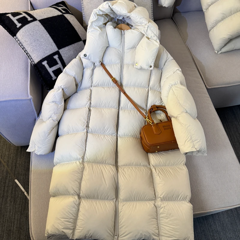 【昭昭如愿】新国标90白鸭绒羽绒服25888（领口磁吸扣）