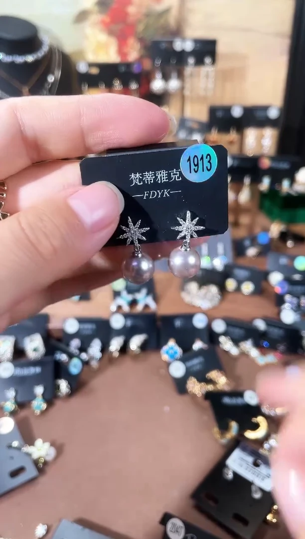 合金925银锆石梵1913
