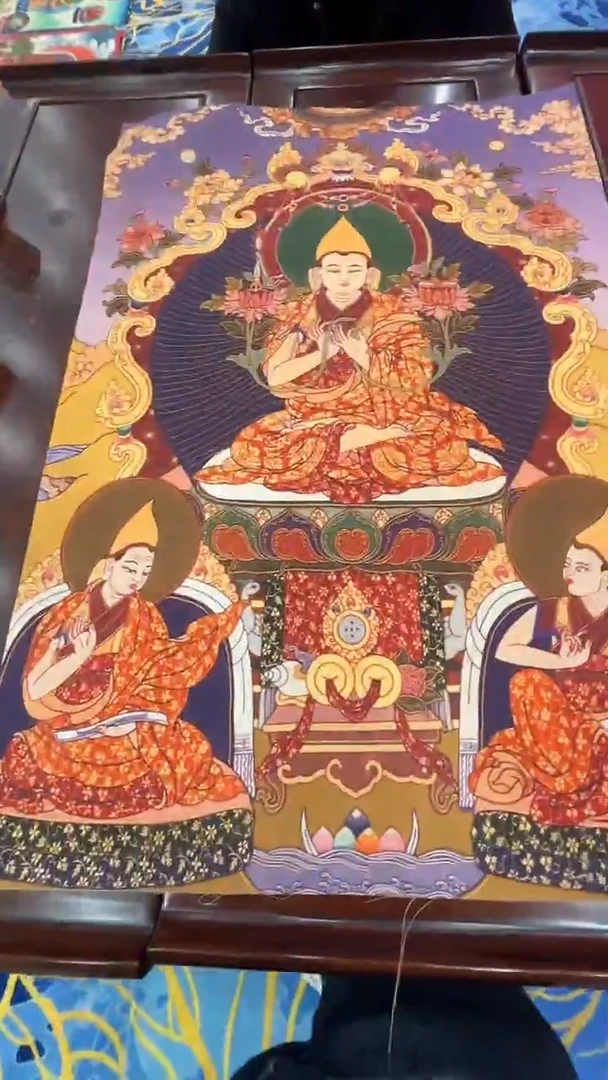 卷轴画唐卡16086