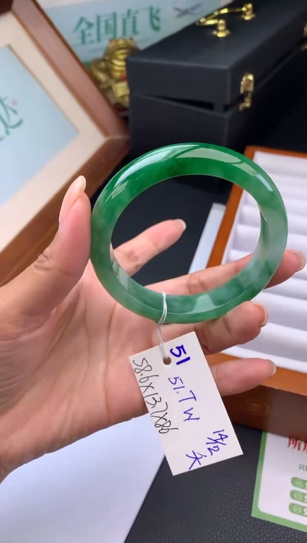 未镶嵌手镯翡翠假一赔三   手镯