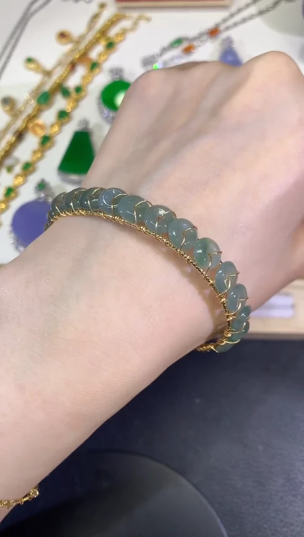 翡翠未镶嵌颈饰1团购随机发货不挑选