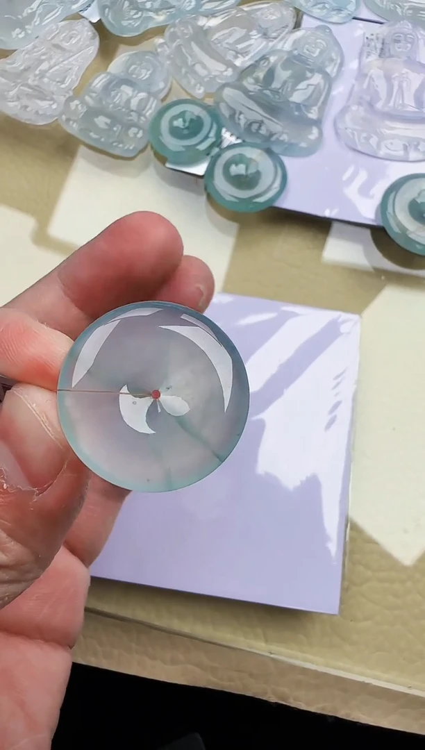 颈饰未镶嵌翡翠缅甸翡翠a货