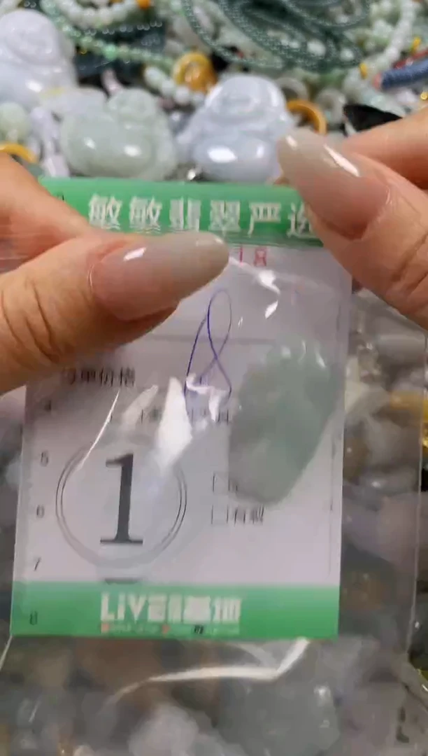 翡翠未镶嵌颈饰闪购0257618