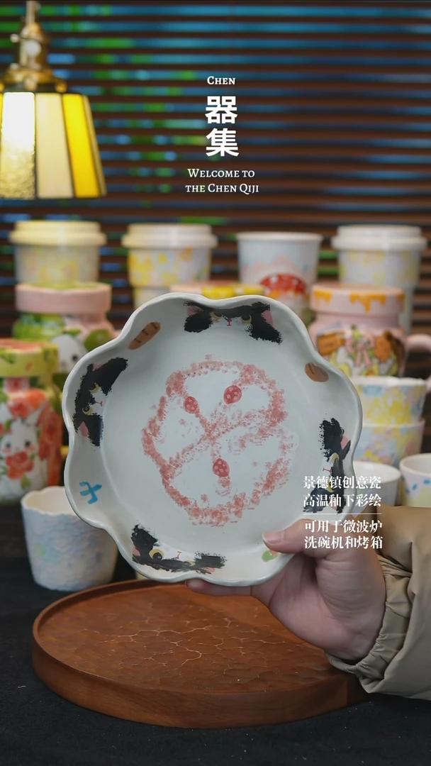 其他白泥景德镇纯手工创意瓷