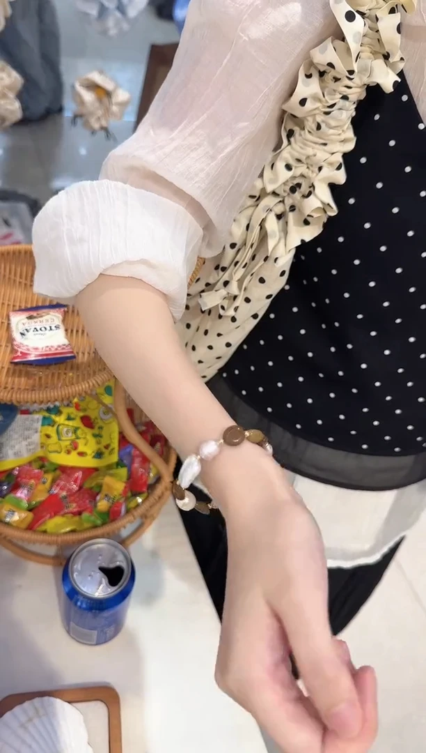 淡水珍珠未镶嵌项链巴洛克手链