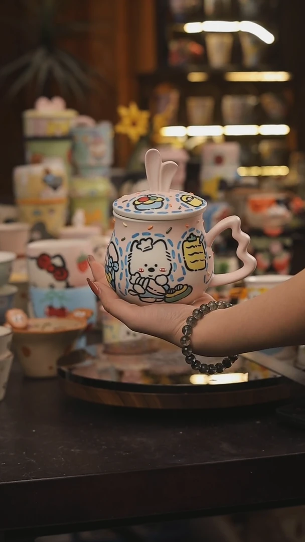 景德镇釉下彩绘设计师款式陶瓷