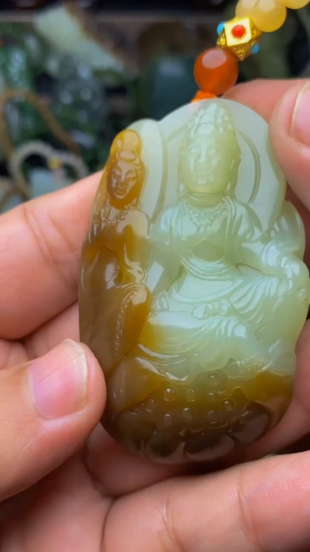 未镶嵌和田玉挂件1