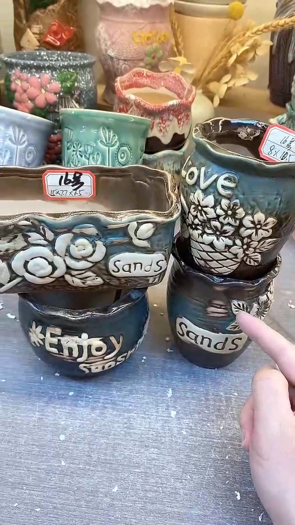 @@陶瓷多肉花盆16