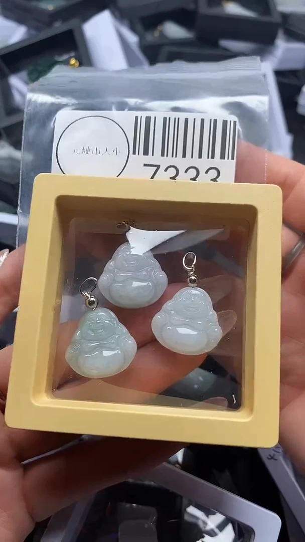 吊坠(不含链)未镶嵌翡翠7333