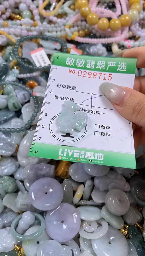 翡翠未镶嵌颈饰闪购0297715