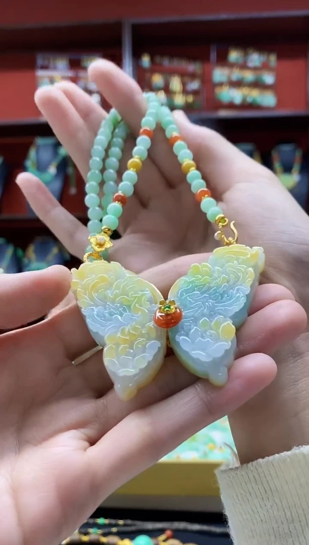 颈饰未镶嵌翡翠翡翠吊坠