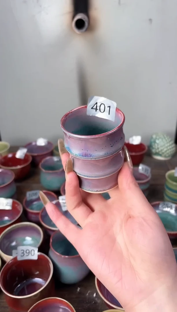 【闪购商品】摆件钧瓷手工茶器窑变