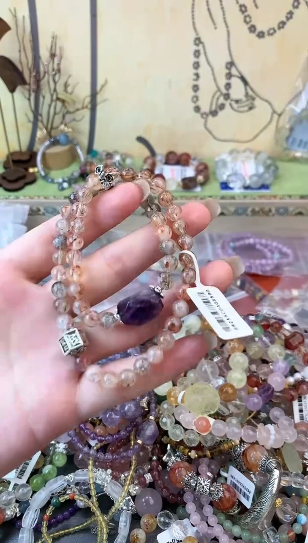 水晶手链未镶嵌307手串