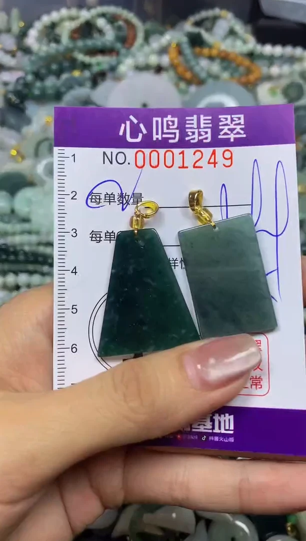 翡翠未镶嵌颈饰闪购001249