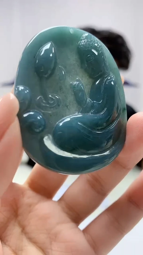 翡翠未镶嵌颈饰5145xx-JJ挂件5