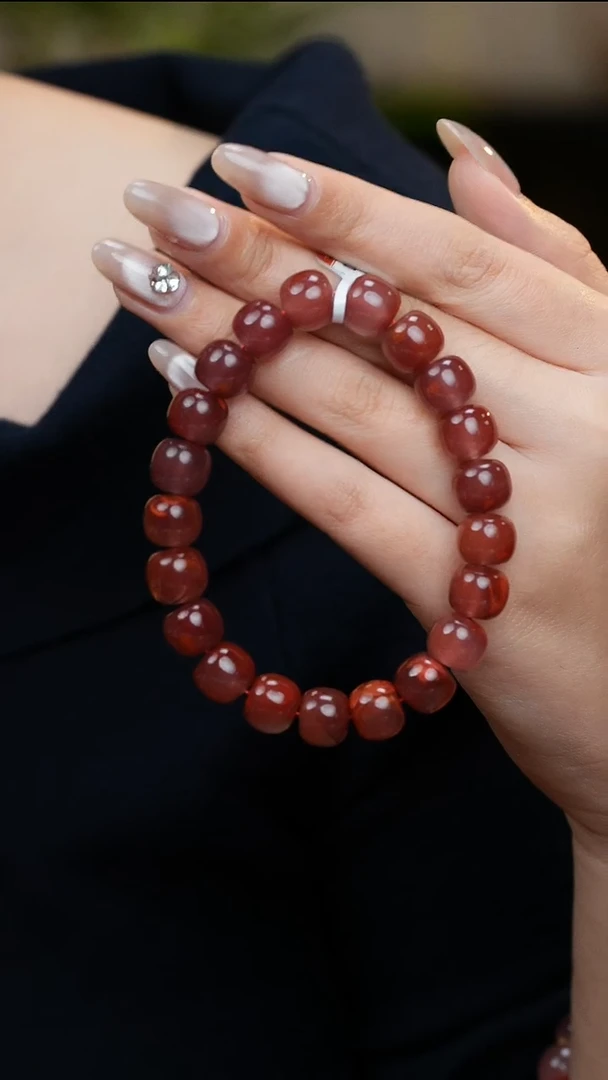 未镶嵌手串南红玛瑙S