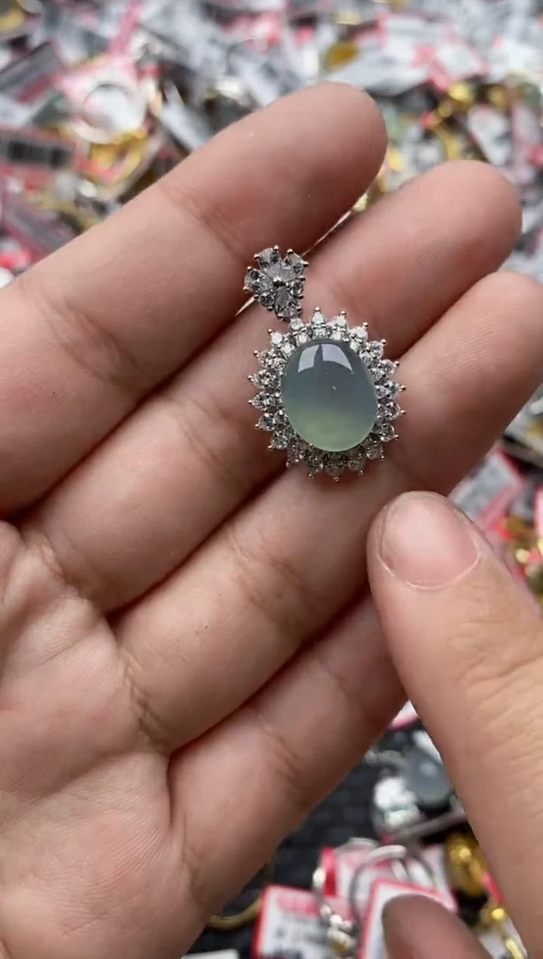 【闪购商品】翡翠戒指银S925镶嵌8888---8