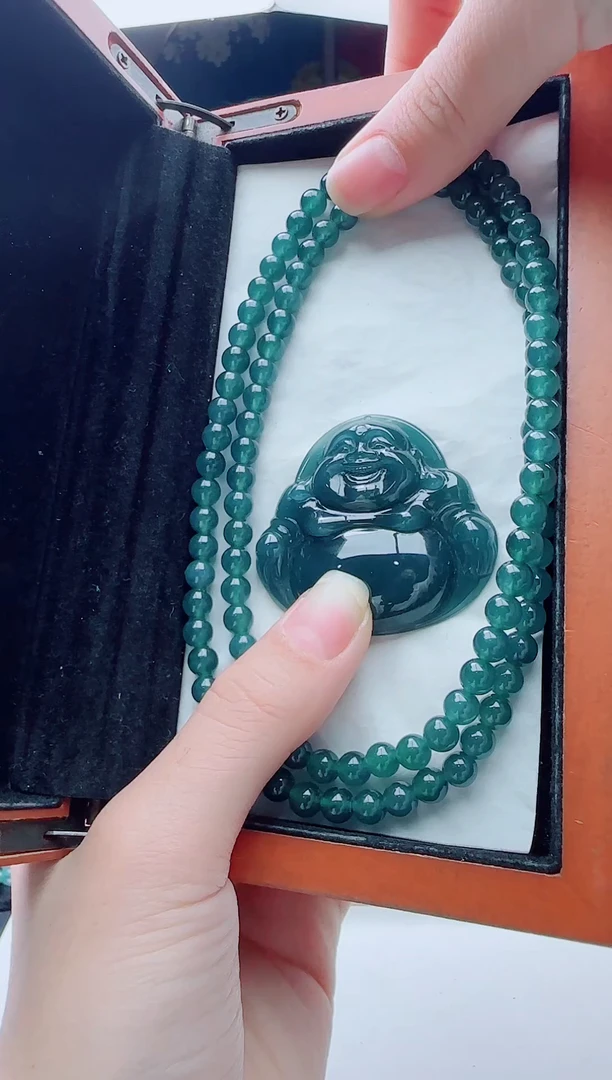 颈饰未镶嵌翡翠多样性发其一