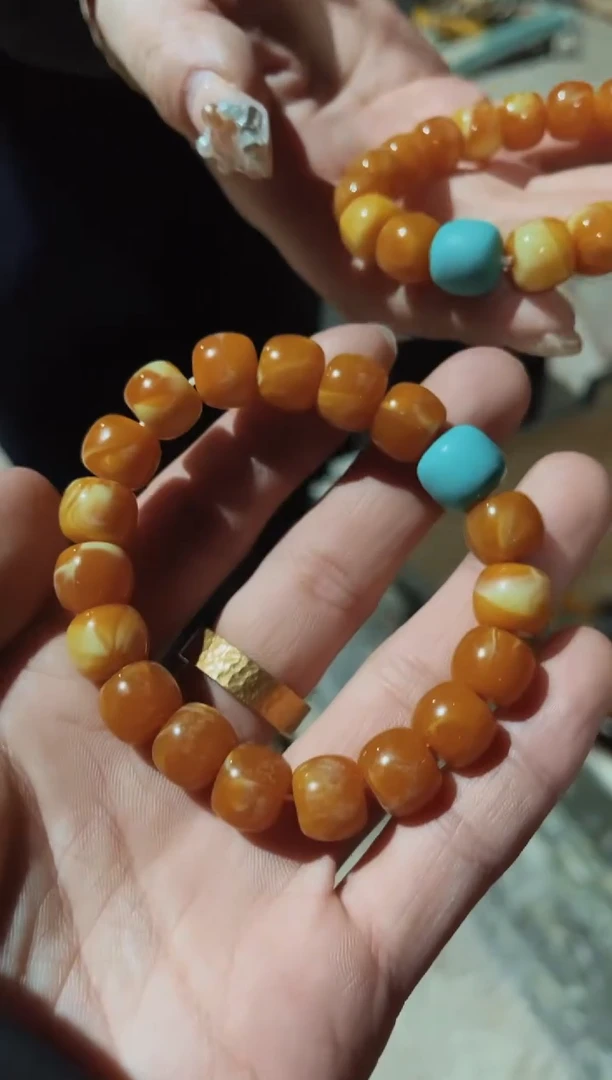 【闪购商品】蜜蜡颈饰未镶嵌兰妹精品精选链接 21 发一条