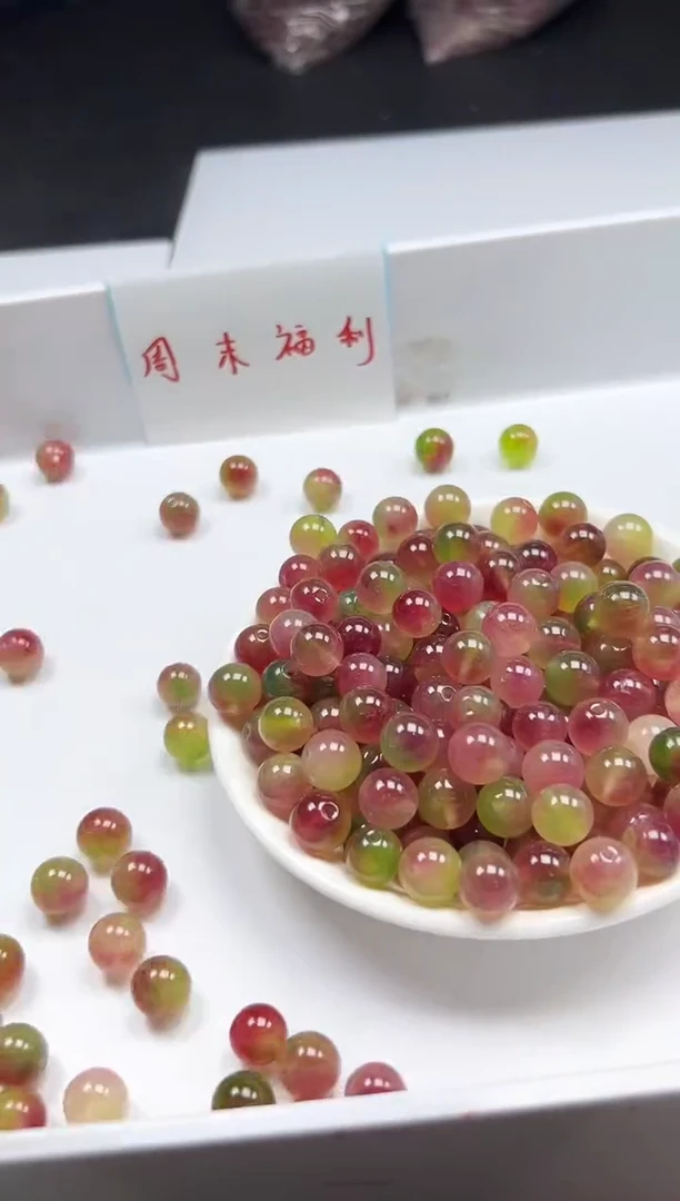 未镶嵌颈饰玛瑙/玉髓w500梅花玉10mm*20颗
