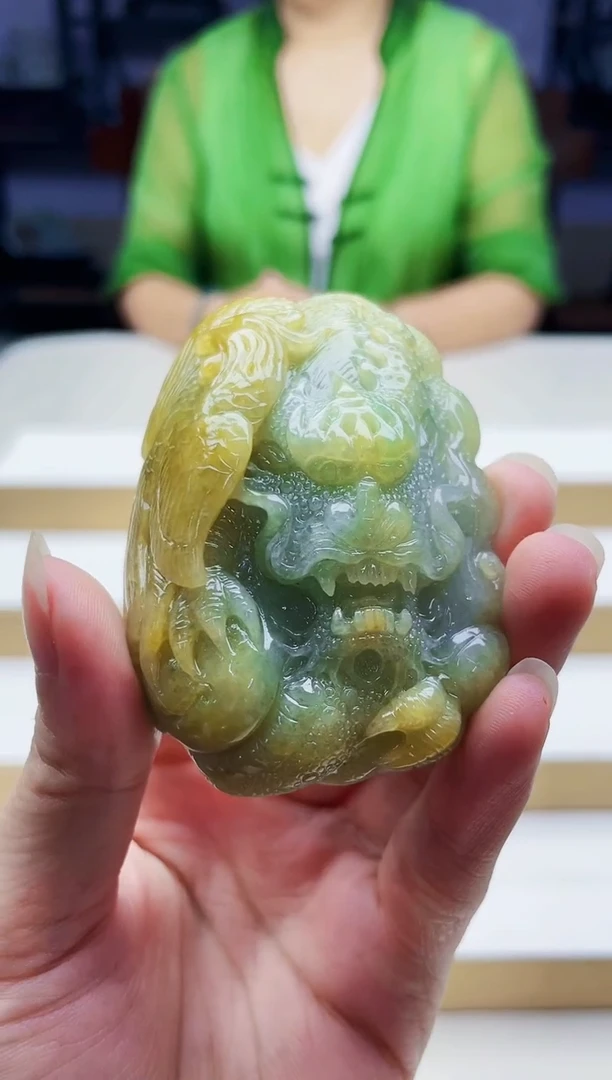 未镶嵌定制翡翠毛货09040155