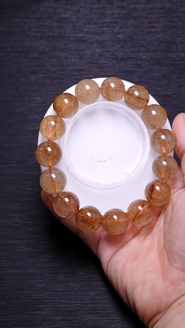 【闪购商品】水晶单圈未镶嵌Q075铜发晶单圈15mm