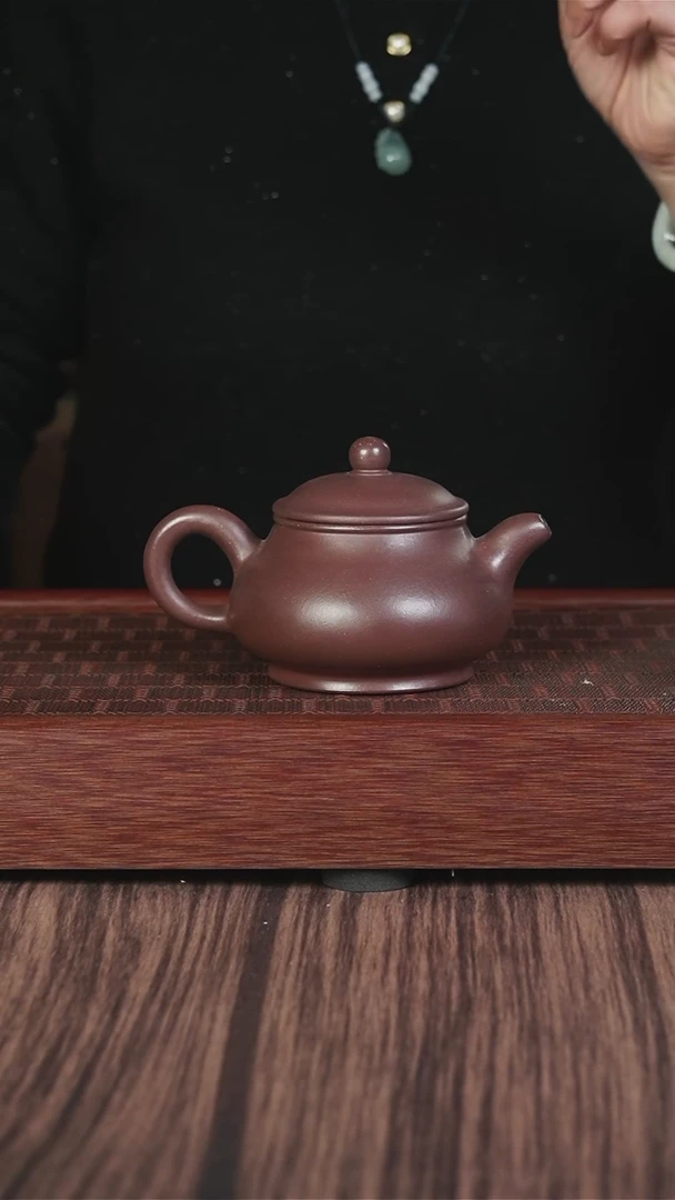 【闪购商品】紫砂茶壶wxj  紫泥 潘壶