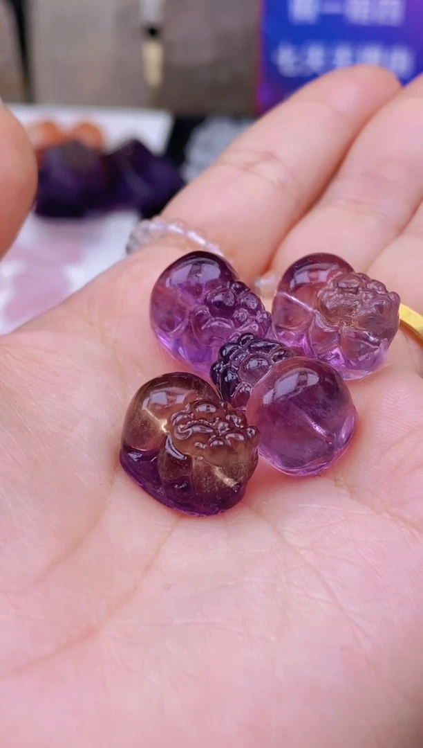 【闪购商品】萤石颈饰未镶嵌56a多样性发其一/2.3/1个