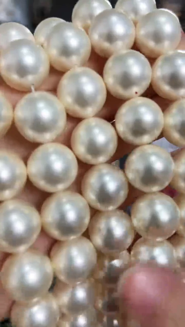 【闪购商品】淡水珍珠珠宝奇石未镶嵌KW贝珠散珠一条