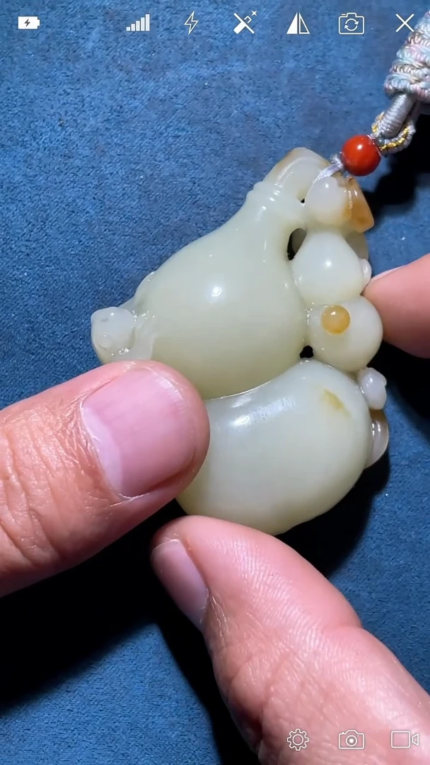 未镶嵌和田玉挂件LX 葫芦吊坠