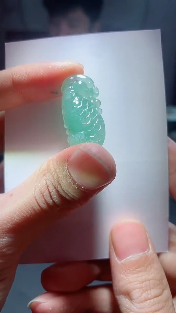 【闪购商品】翡翠颈饰未镶嵌天然A货翡翠一件