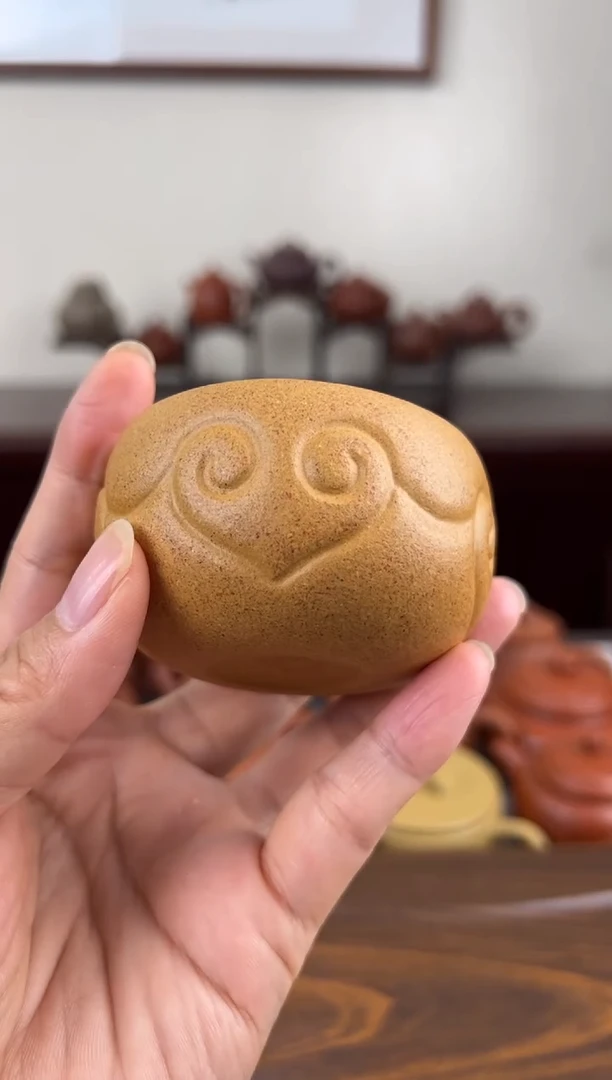 茶壶紫砂黄金段如意杯