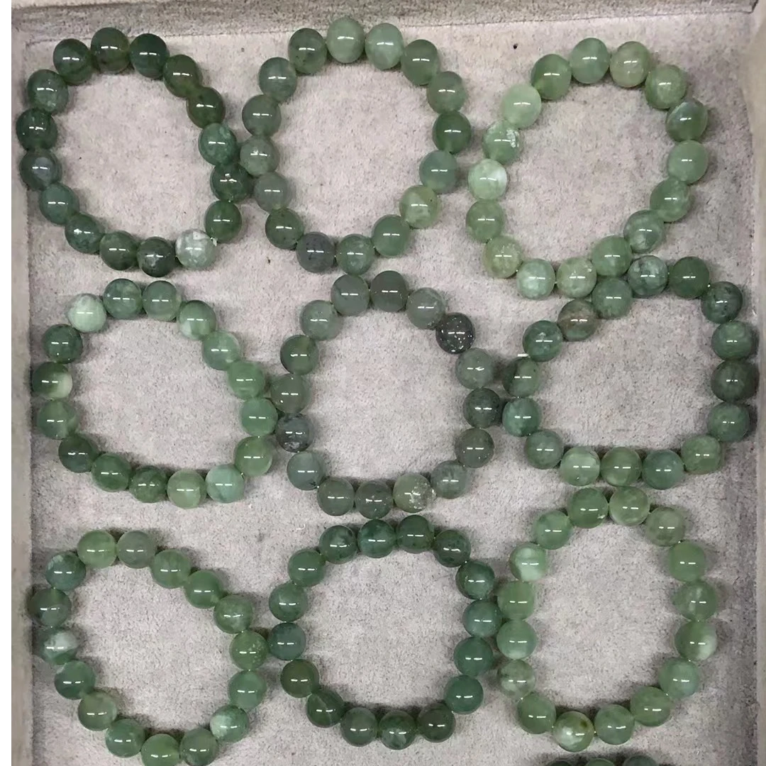 天然岫玉老油翠手串  多样性发货其中发一