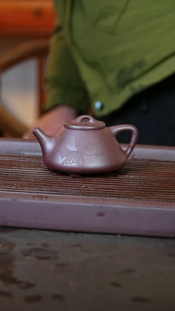 紫砂紫罗兰子冶紫砂