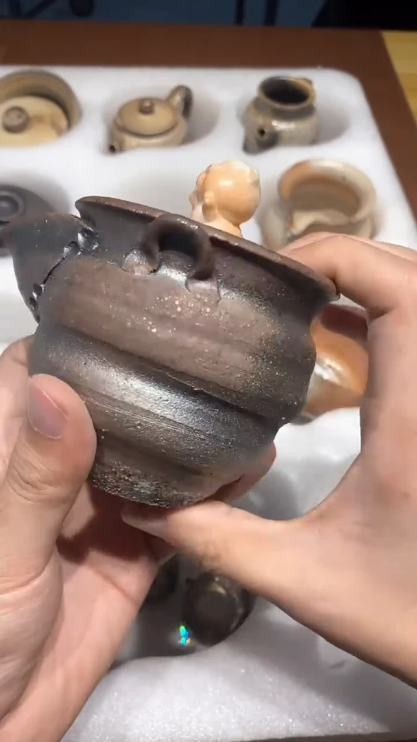 杯奢瓷/瑞寅柴烧茶器（宝瓶）174
