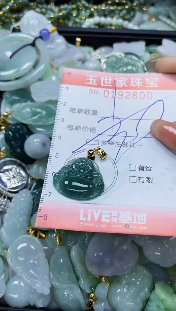 【闪购商品】翡翠颈饰未镶嵌闪购商品00192800多样性发其一